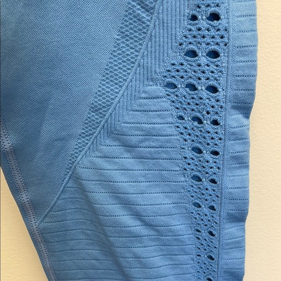 Gymshark Blue High-Waisted Leggings - Picture 3 of 5